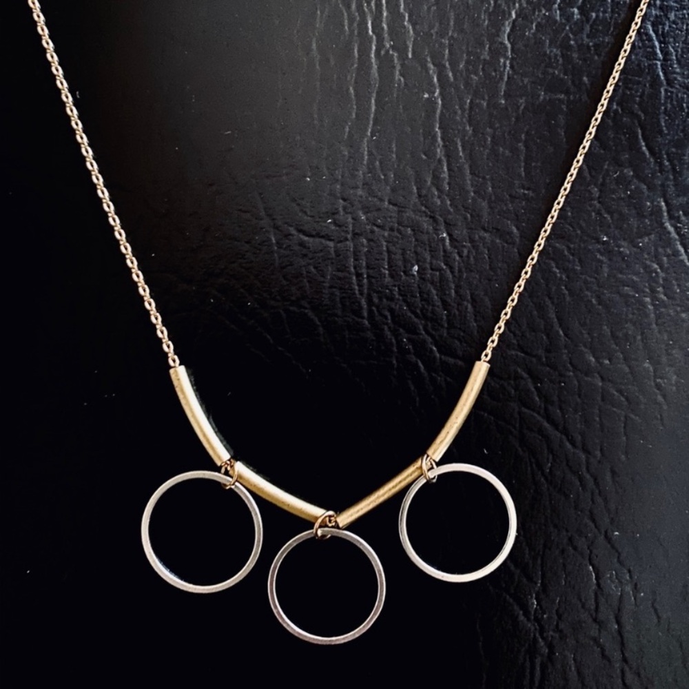 ⭐️ Eternity Circles Necklace 16”-18” NEW